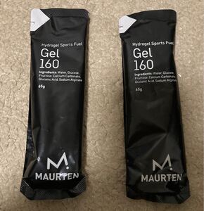 MAURTEN Gel 160 Carbohydrate Gel　65g　　　モルテン　ゲル　ドリンク　ジェル　サプリ　 2袋　セット　送料無料