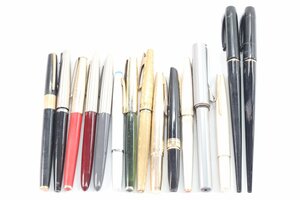 【15点】 PARKER パーカー PILOT パイロット PLATINUM プラチナ 等 万年筆 ペン先 14K 18K 22K 文具 筆記用具 5765-B