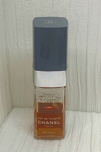 中古品 CHANEL EDT シャネル プール ムッシュウ オードゥ トワレット ヴァポリザター 100ml テスター POUR MONSIEUR 残量約50％位 CHANEL