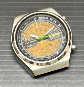 111131★SEIKO/セイコー★7015-6010★TIME SONAR/タイムソナー★自動巻★クロノグラフ★デイデイト★メンズ腕時計★裏スケ★現状品