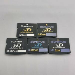 xDピクチャーカード xD-Picture Card 128MB～2GB 合計5枚 フォーマット済み！OLYMPUS FUJIFILM