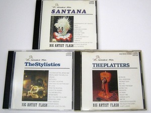 【CD 3点】Greatest Hits SANTANA/The Stylisticd/THE PLATTERS ビッグアーティストフラッシュ/sep32