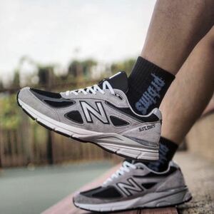 超稀少 new balance m990 nbk4 DMV 990 v4 black grey bb4 bk4 gl4 gl5 bb5 gl6 bk6 jj4 v6 992 993 レア 限定 スニーカー 美品