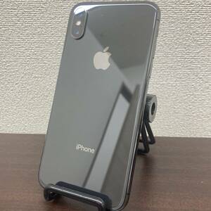【動作確認済み】 iPhone Ⅹ 256GB スペースグレイ MQC12J/A Apple アップル ドコモ SIMロック解除済み スマホ 携帯 アイフォーン 中古