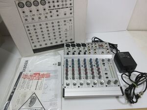 ◆BEHRINGER EUORACK MX802A ミキサー 通電確認済み 元箱入り 現状渡し..