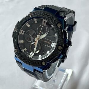 【美品】CASIO G-SHOCK GST-B100XB-2AJF ブルー