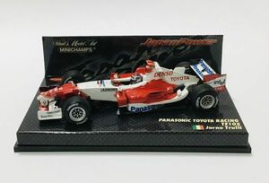 ○ MA121 PMA ミニチャンプス 1/43 パナソニック トヨタ レーシング TF105 J.トゥルーリ #16 Japan Power 京商特注