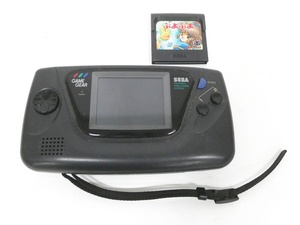 02 67-595677-16 [Y] SEGA セガ GAME GEAR ゲームギア HGG-3210 本体 ソフト ぷよぷよ セット 旭67