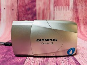 美品 OLYMPUS μ mju Ⅱ オリンパス コンパクト 35mm 