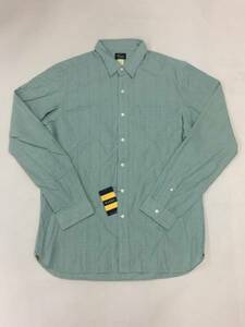 新品 8059 Rugby Lサイズ 長袖 シャツ ポロ ラルフ ローレン polo ralph lauren 柄 緑