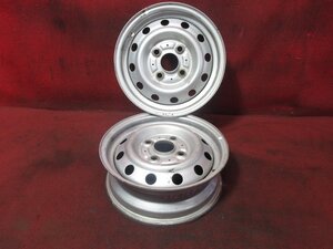 ホイール 2本 ダイハツ ハイゼット カーゴ S700系 トラック S500系 純正 12×4.00B 4穴 PCD 100 +40 ハブ径 54◆51276H