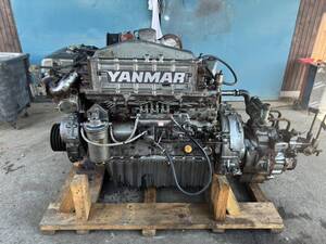 yanmar ヤンマー船内機　６CHK-DT　190馬力　 最大300馬力　減速比：2.94　YP60D　実働品　　　マリンエンジン　漁船エンジン