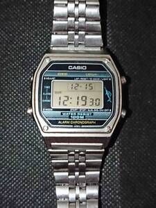 CASIO ALARM CHRONOGRAPH アラーム クロノグラフ W-350 WATER RESIST 100M marlin カジキ デジタル 腕時計