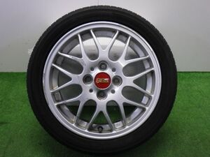 ★コペン アクティブトップ L880K★1本 165/50R15 BBS ダイハツ 純正 アルミ 100 4H 15インチ 4.5J +45 中古 タイヤ ホイール