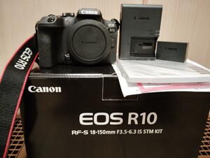 絶好調!! 【極美品】キャノンEOS R10ボディ ショット数4000代