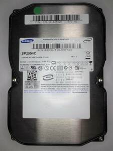 l【中古動作品】SAMSUNG 3.5インチHDD SATA(Serial ATA) 250GB SP2504C サムスン