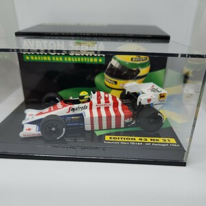 1/43 ミニチャンプス　セナ トールマン　ハート　TG1984 ポルトガル　1984