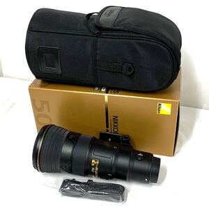 状態良好 Nikon ニコン レンズ N VR AF-S NIKKOR 500mm 1:5.6E PF ED 箱 ケース付き o4