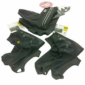 ★1円★ 未使用 MAVIC マヴィック ETXEONDO エチェオンドなど シューズカバー 3点 M 40-41 ロード サイクリング 自転車 まとめ売り 中古