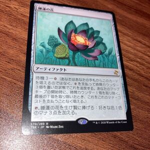 睡蓮の花　ギャザリング　mtg 時のらせんリマスター