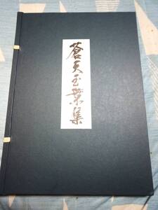 複製原画集 蒼天玉葉集 蒼天の拳 コミック1000万部突破記念 応募者全員サービス 非売品