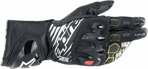 Mサイズ - ブラック/ホワイト - ALPINESTARS アルパインスターズ GP Tech v2 グローブ