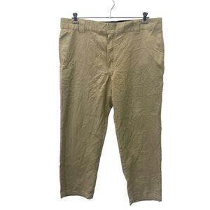 Dickies チノパンツ ワークパンツ W42 ディッキーズ ベージュ 古着卸 アメリカ仕入 2408-372