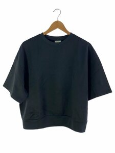 DRIES VAN NOTEN◆クロップドカットソー/XS/コットン/BLK/無地