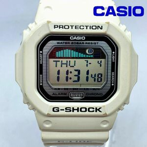 【可動品】CASIO カシオ G-SHOCK G-LIDE GLX-5600（3151） 腕時計 タイドグラフ ムーンデータ ホワイト 20気圧防水 取説付属