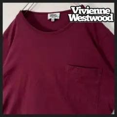 Vivienne Westwood Tシャツ ポケT 刺繍ロゴ オーブ メンズ