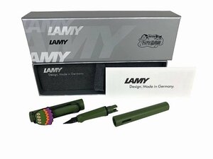 LAMY/ラミー 万年筆 ブング沼暴走族 ペン先EF 限定品 カーキ