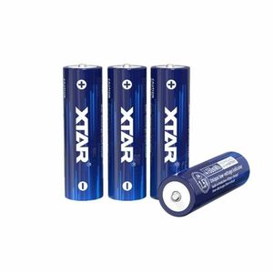 ●XTAR 1.5V充電池 4150mWhAA形 単3形 リチウム電池4本セットLED充電インジケータ付き専用バッテリーケース付リチャージアブルバッテリー●