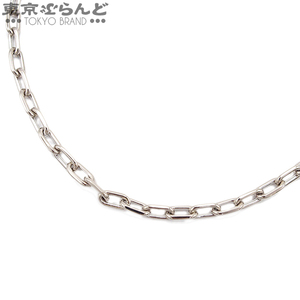 101739586 カルティエ CARTIER スパルタカス チェーンネックレス ホワイトゴールド K18WG レディース 仕上済