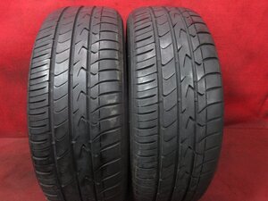 タイヤ 2本 215/60R17 96H トーヨー トランパス TRANPATH MPZ バリ バリ山 溝アリ 送料無料★14276T