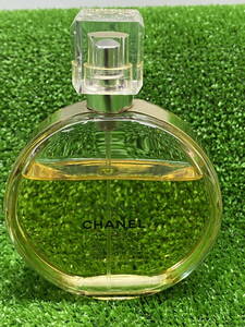 ●香水フレグランス　CHANELシャネル　CHANCEチャンス　オードトワレ　100ｍｌ　残量80％程　中古(u241125_3_25)