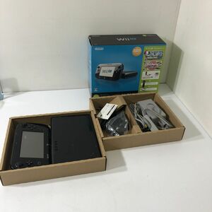 動作確認/初期化済み 任天堂 NINTENDO WiiU プレミアムセット 32GB クロ WUP-010 WUP-101 AAR0808大5404/1003