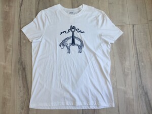 XL 新品 ブルックスブラザーズ BROOKS BROTHERS Tシャツ 羊柄 白 ホワイト WHITE ブルックス