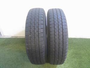 中古 145R12LT 6PR GOODYEAR グッドイヤー CARGO PRO 2本 2022年製 6,3ミリ