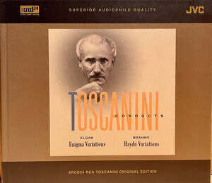 CD Arturo Toscanini Conducts Sir Edward Elgar / Johannes Brahms Elgar: Enigma Variations / Brahms: Haydn Variations JMM24XR06PROMO