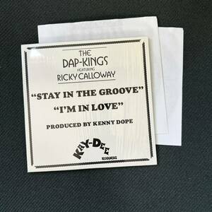 THE DAP-KINGS / stay in the groove c/w I’m in love // 7” ×2 KENNY DOPE MODERN SOUL raregroove レアグルーヴ FUNK 45’s