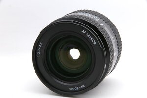 【動作OK】Nikon AF Nikkor 24-50mm F3.3-4.5 ブラック ニコン フルサイズ対応 ズームレンズ ＃5286