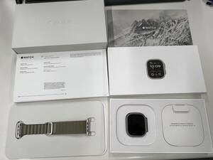 美品 Apple Watch Ultra2 49mm GPS+Cellularモデル MREY3J/A バッテリー100% メーカー保証25.6.27
