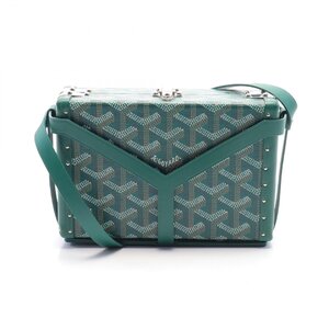 ゴヤール ミノディエール トランク ブランドオフ GOYARD PVCコーティングキャンバス ショルダーバッグ コーティングキャンバス/レザー 中