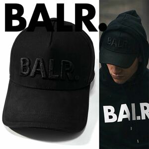 【BALR.】洗練されたスポーティ感◎!!ボーラー CLASSIC COTTON CAP ネームロゴベースボールキャップ スナップバックキャップ ローキャップ