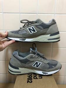 New Balance ニューバランス M991ANIスニーカー サイズUS8.5 26.5cm グレー　FK