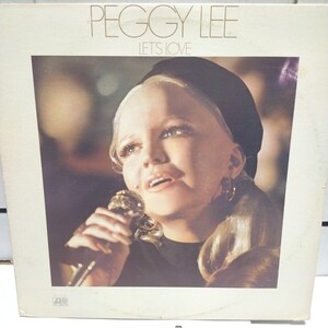 両面KENDUN刻印有 US ORG 1974 Atlantic Presswell Pressing盤LP/PEGGY LEE ペギー・リー/LET