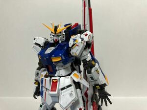 バンダイ 1/144 RG RX-93ff νガンダム ニューガンダム ガンダムベース 組立済み