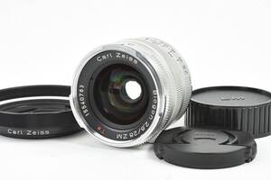 ★外観美品★Carl Zeiss カールツァイス Biogon ビオゴン 28mm F2.8 ZM シルバー フード付き♪/p02