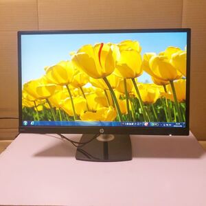 中古良品HP N220h 21.5型ワイド 液晶モニター/IPSパネル/FHD1920x1080 / ノングレア(非光沢) / 高さ調整チルト(上下角度調節) 可能 動作品