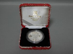 純銀 リベリア共和国 1oz 10ドル プルーフ銀貨 昭和天皇 1989年